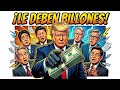 Los 5 países que más dinero le deben a Estados Unidos