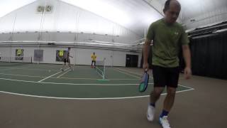 Curtis Wong vs Eric Marion (LB) Mens Singles 35+ State Games of America Pickleball