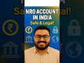 NRO Account in India 🇮🇳 | Safely Manage Your Indian Income | #nri
