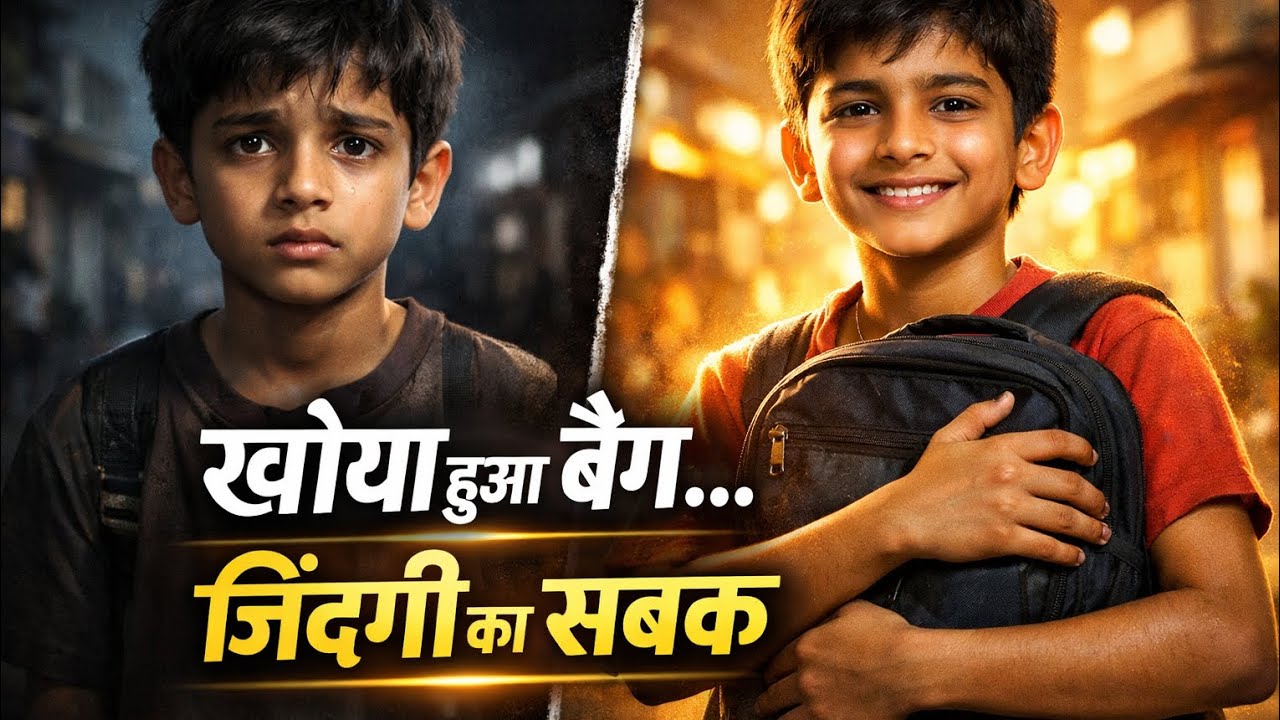 Never Give Up  खोया हुआ बैग… और ज़िंदगी का सबक | Motivational Story |  Motivation Decode YT