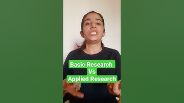 Basic Research vs Applied Research | Types of Research By Ravina #shorts #inculcatelearning