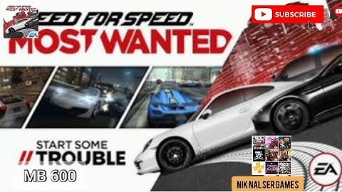 NFS Most Wanted (Offline) 4K Graphics In Android Devices