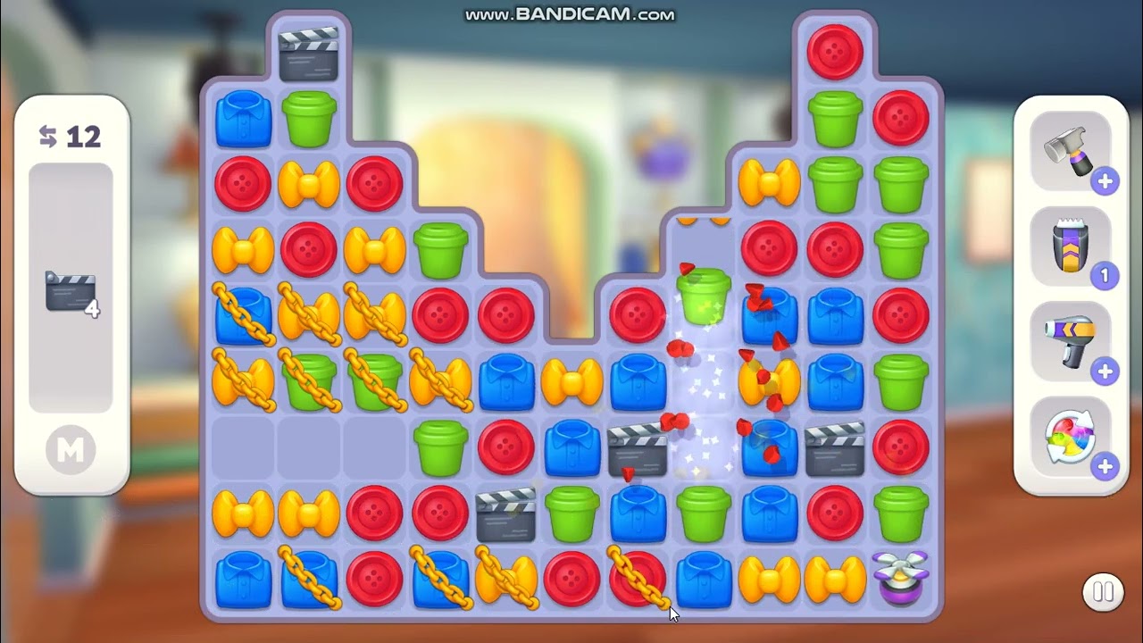 Makeover Match - Swap & Style level 53 no power-ups