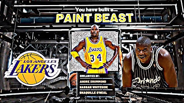 *NEW* BEST PAINT BEAST BUILD IN NBA 2K20 USING THE METRIC SYSTEM