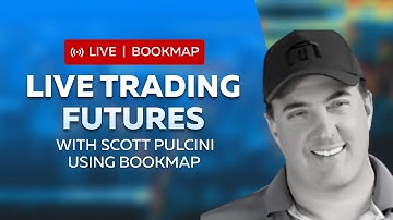 Live Day Trading Futures Setups with Icebergs and Stops | Scott Pulcini