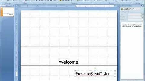 PowerPoint 2007 Tutorial #1: Secrets of Professional Presentations-P1