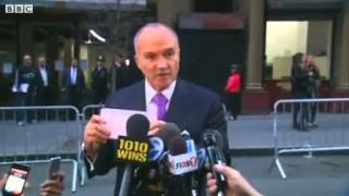 BBC News  'Part of 9 11 plane landing gear' found in New York