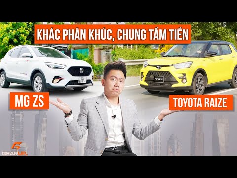 Video Toyota Raize 527 triệu và MG ZS STD 519 triệu - chẳng... - youtube