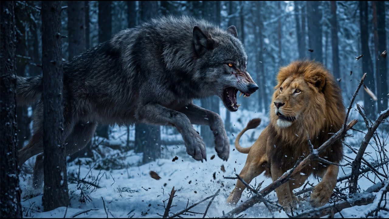 Simba & Shere Khan vs Wolf Alpha | Rise of Simba 🐺🔥