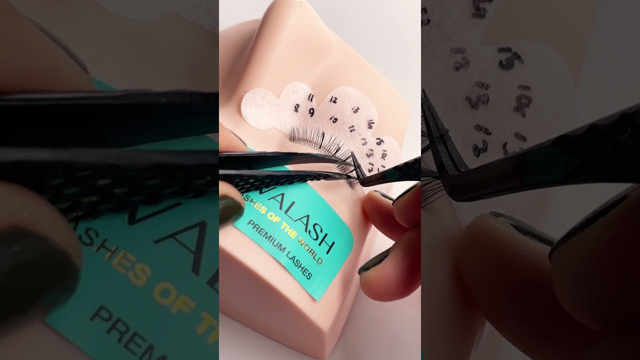 Lash Set Tutorial 👇Using VAVALASH premium lashes❤️
