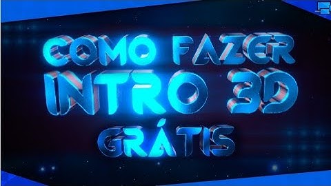 Como hacer intros 3d en android facil y sencillo