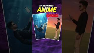 instagram new under water anime style video editing, | Ai Video Editing Tutorial| #shorts #ai
