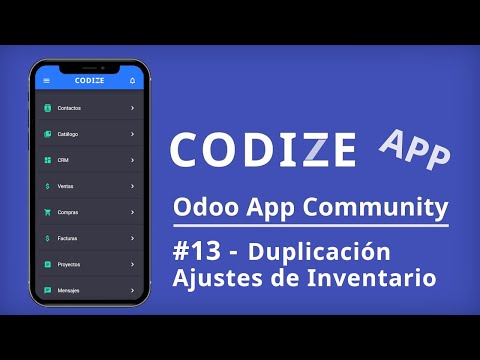 Codize App - Duplicación, Ajustes de Inventario