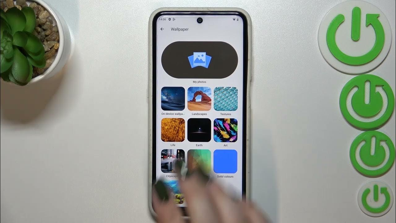 NOKIA X10 How To Change Wallpaper YouTube