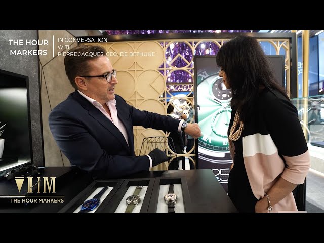 Dubai Watch Week 2021 I In Conversation With Pierre Jacques, CEO - De Bethune | THM