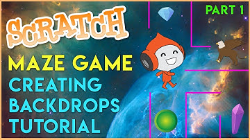 Scratch Maze Game - Backdrops (Part 1)