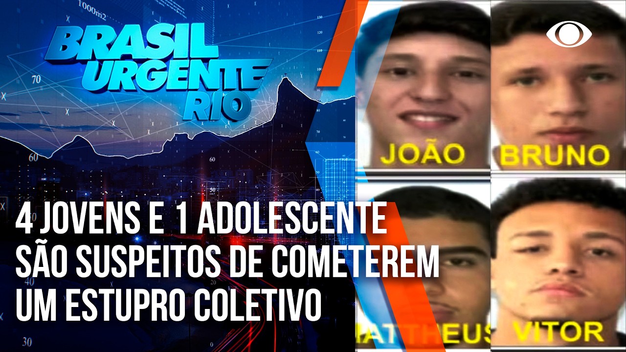 Polícia investiga a participação de quatro jovens e um adolescente em estupro de menor de idade