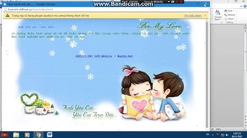 Hướng Dẫn Tạo WebSite Tỏ Tình