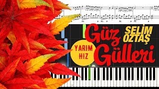 Güz Gülleri [Nota]+[Piyano]+[Yarım Hız] Resimi