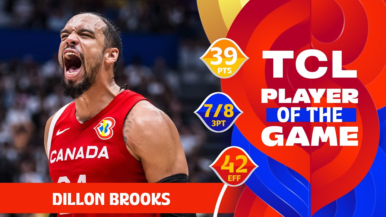 Dillon Brooks (39 PTS) | TCL Player Of The Game | USA vs CAN