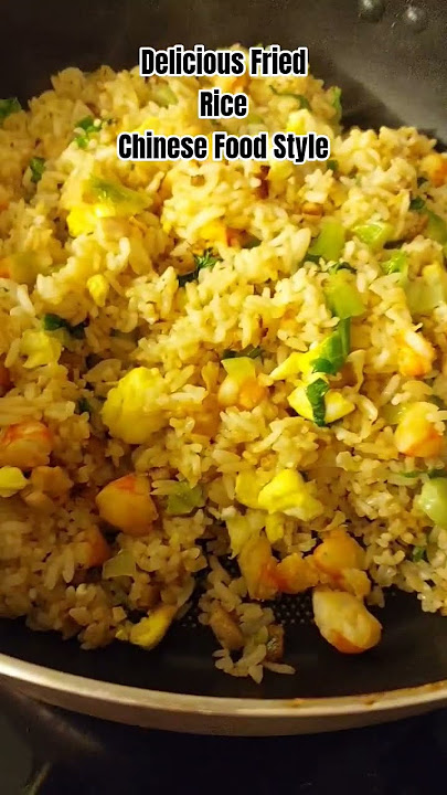 Delicious Fried Rice Chinese Food Style #shorts #short