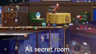 Tom and Jerry Chase How to find the secret room (3 Maps)