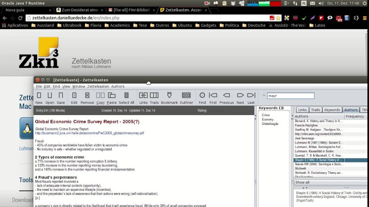 Zettelkasten Software de fichas catalográficas. tutorial (PT) YouTube
