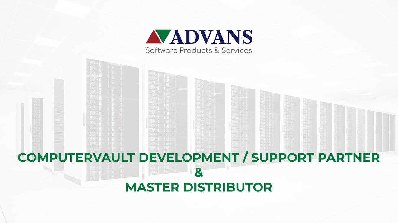 Advans - ComputerVault Development Support Partner - YouTube