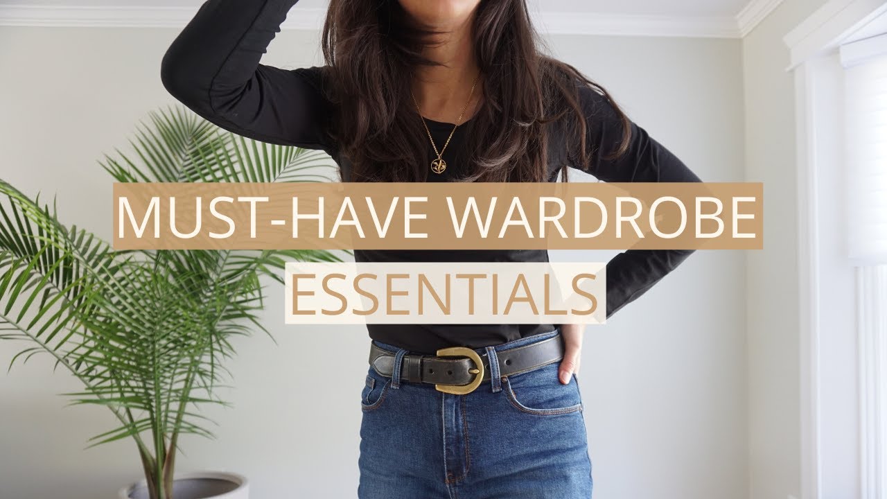 A Guide to 5 Classic All Season Wardrobe Essentials | Slow Fashion | AD -  YouTube