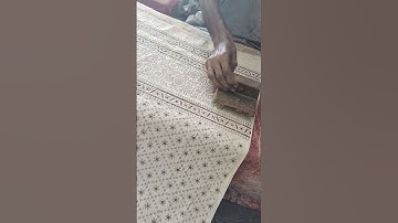 natural dye block printing process