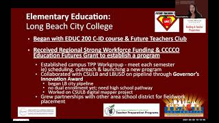 CCC Teacher Education Programs: Developing Effective TK-12 CCC Pathways