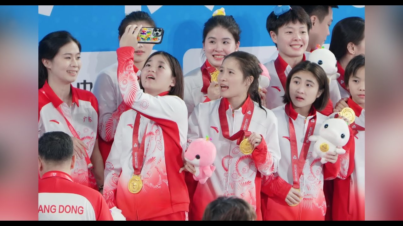 大暴冷！ 世界冠軍掌敏潔不敵全紅嬋新搭檔王偉瑩，錯失個人全能跳水金牌，王偉瑩最後一跳以微弱優勢逆轉奪冠#全紅嬋#全運會#掌敏潔#王偉瑩