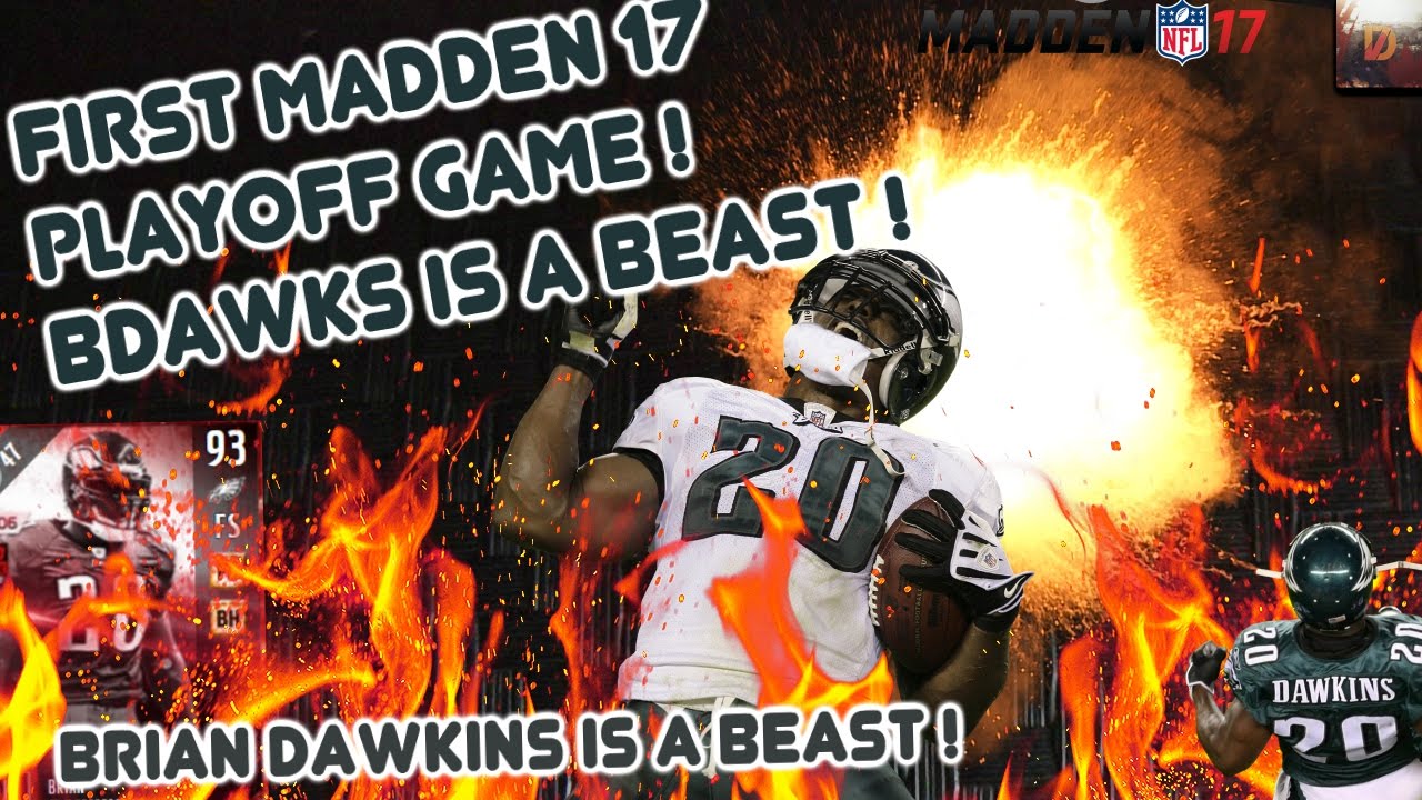 Madden 17 Gameplay: Madden Seasons Returns !! Brian Dawkins Ain't Playing Games !!