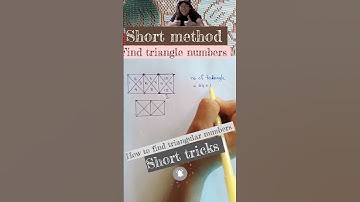how to find triangle numbers easy/triangular short tricks #mathsformula #viral #shortvideo #shorts