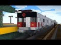 Minecraft 7 Train Subway Willets Point Station Animation