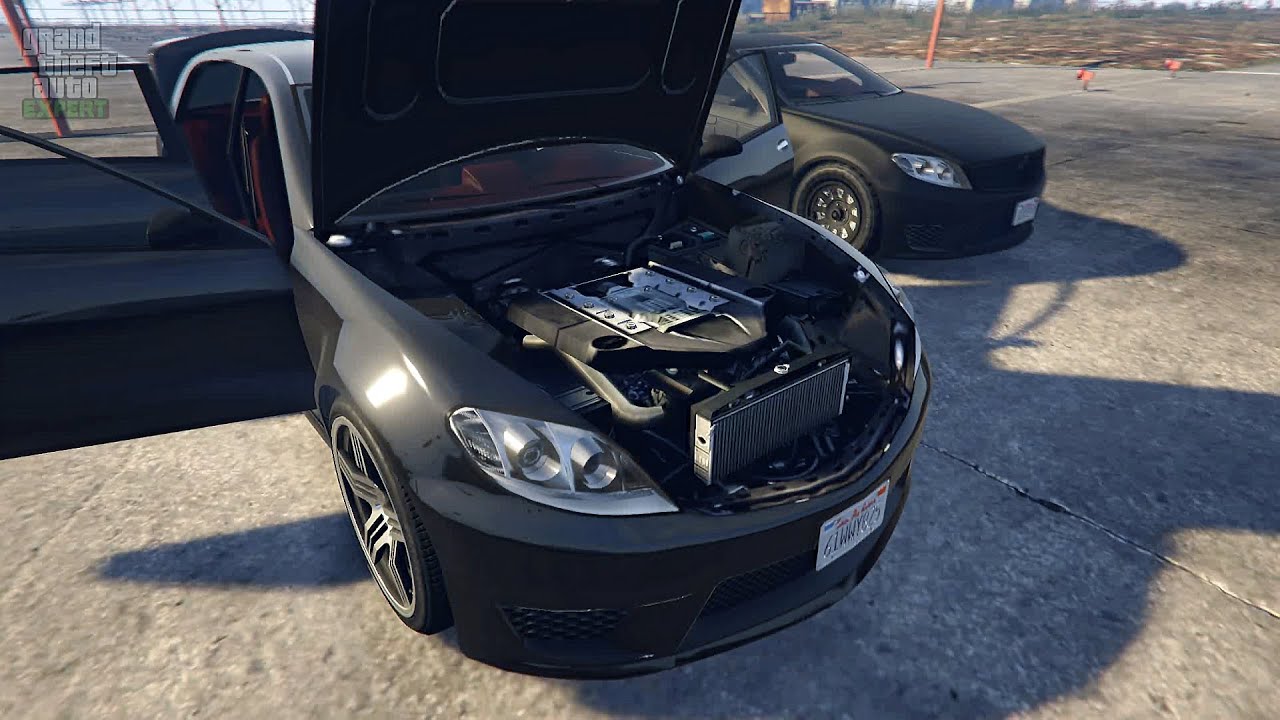 GTA 5 Benefactor Schafter V12 test drive