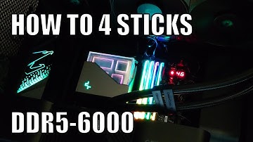 Ryzen 7 9800X3D - 4 sticks of DDR5-6000