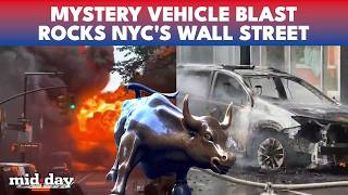 WALL STREET HORROR: Exploding Vehicle Triggers Mass Panic in NYC as Smoke Engulfs Manhattan