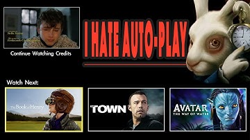 Auto-Play Ruins Films (and TV Series)
