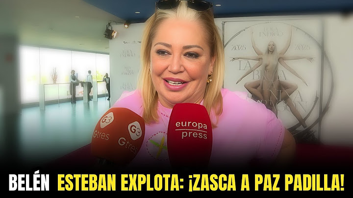 ¡Belén Esteban ataca a Paz Padilla y defiende a Georgina Rodríguez!
