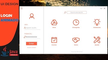 Java & NetBeans - Diseño de Login Animado + Slide Java