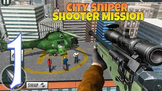 City Sniper Shooter Mission Sniper Games Offline Gameplay Android Part 1 screenshot 4