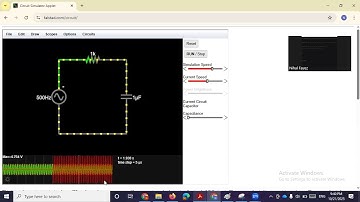 simulation of circuits using falstad