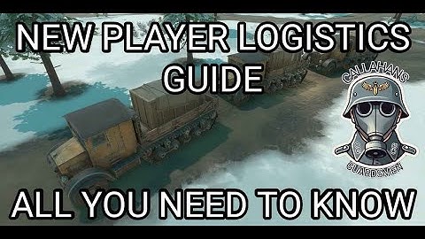 FOXHOLE - LOGISTIC FOR NEW PLAYERS ALL THE BASICS