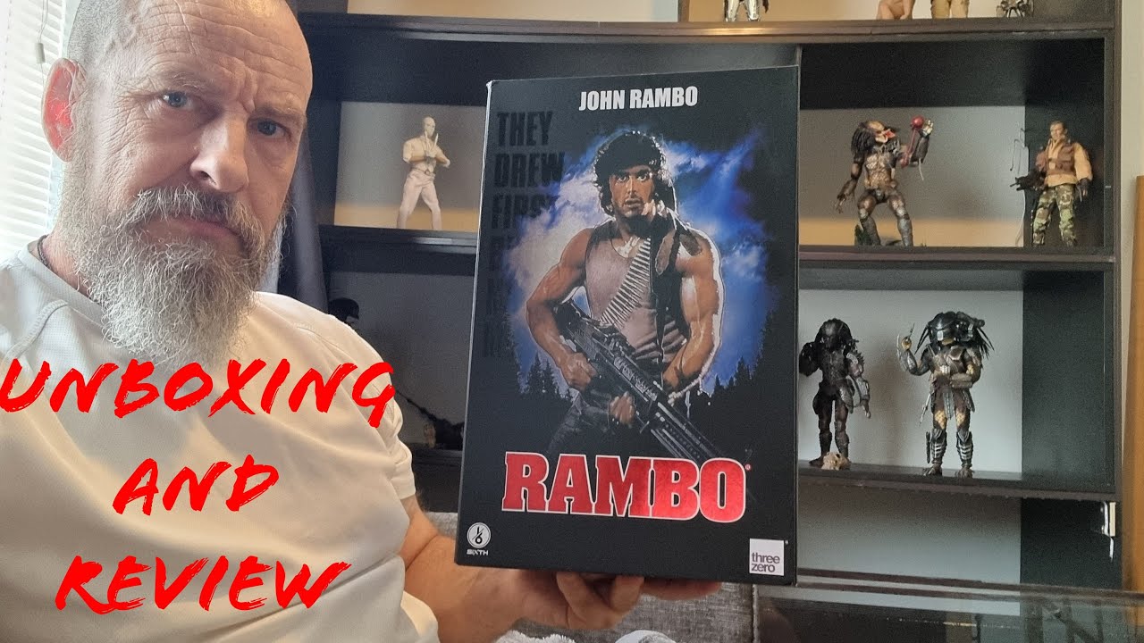 Rambo First blood (threezero) unboxing and review