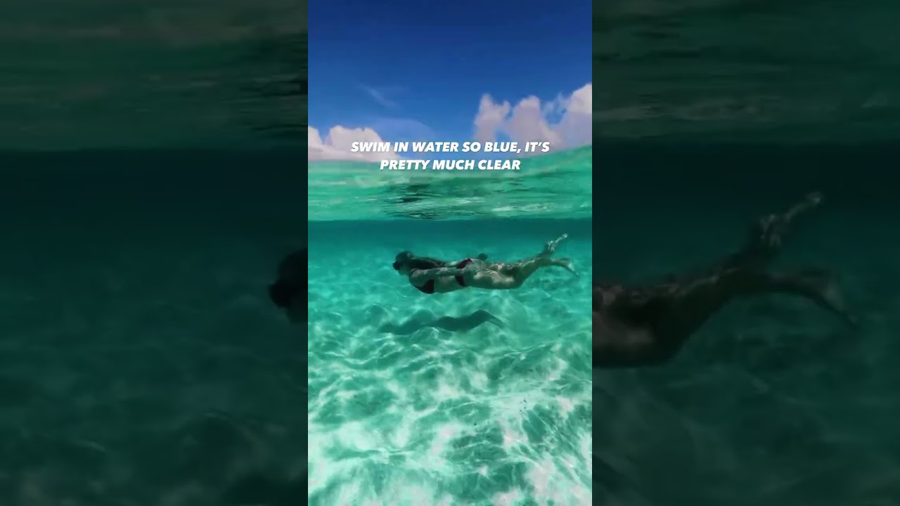 Is the water blue or clear🤔 🧜🏼‍♀️: 