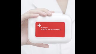 8 Grids Pill Box Classification Tablets Pill Container Medicines Box Splitters Storage Dispenser