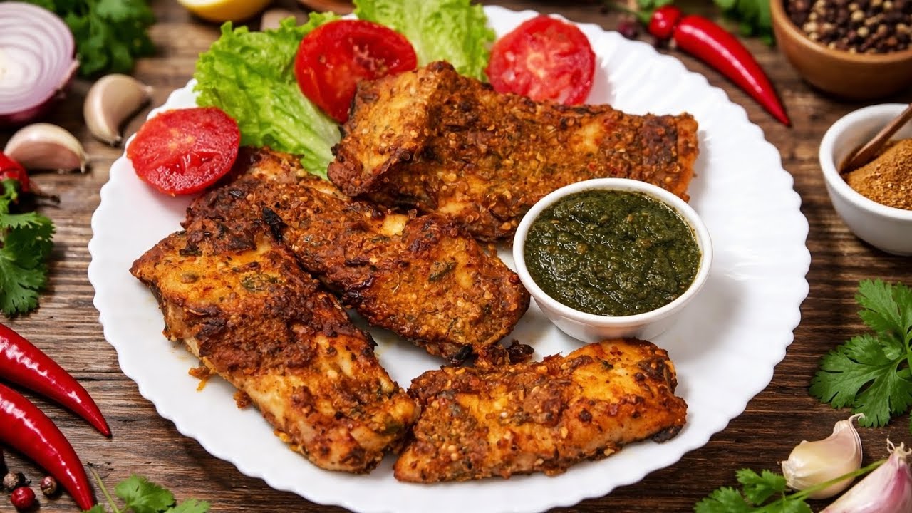 Air Fried Fish Recipe | Quick&Easy Recipe for Ramadan | Grilled Fish Recipe