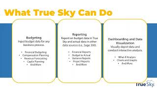 Navigating the Unexpected  Mastering Budgets & Forecasts with True Sky