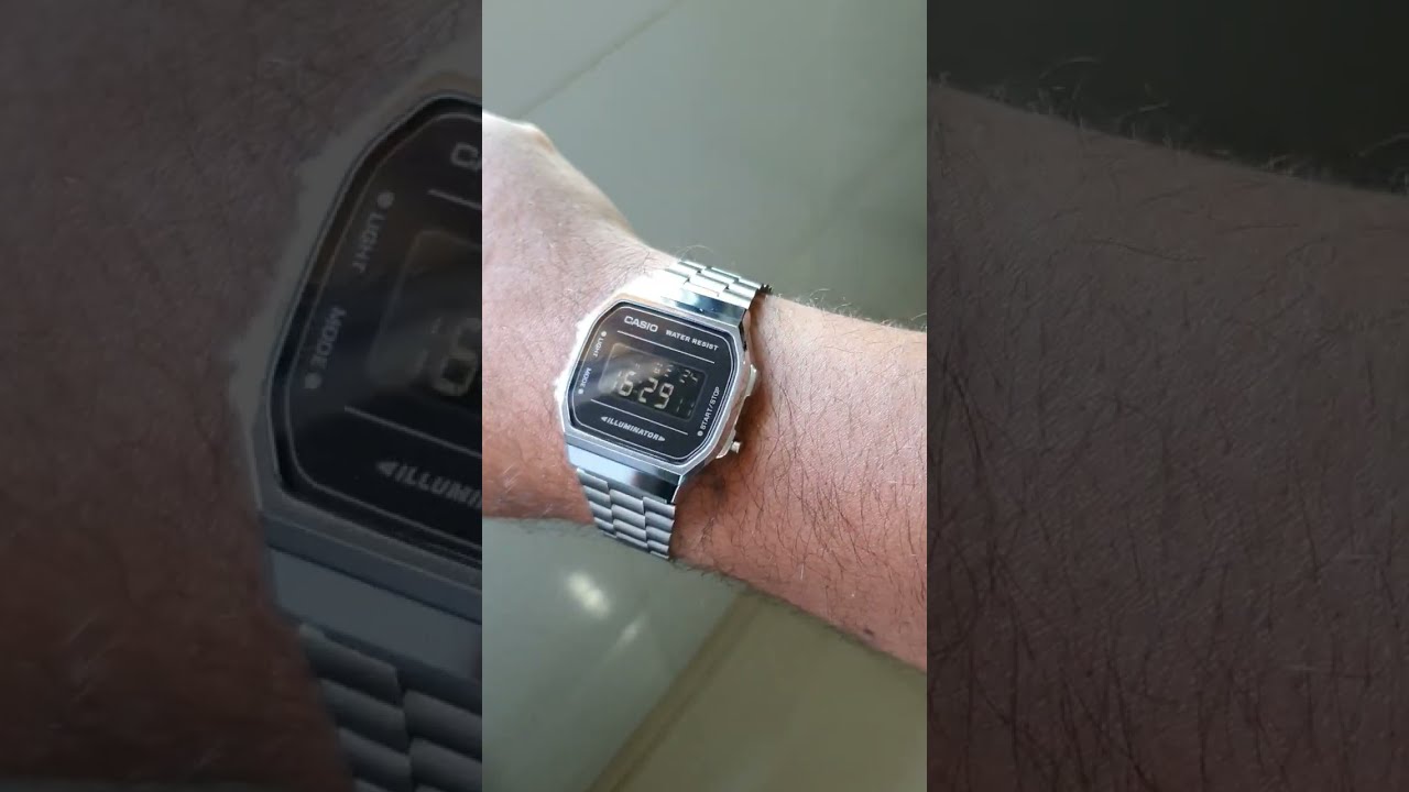 Casio A168WEM #casio #watch #shorts - YouTube